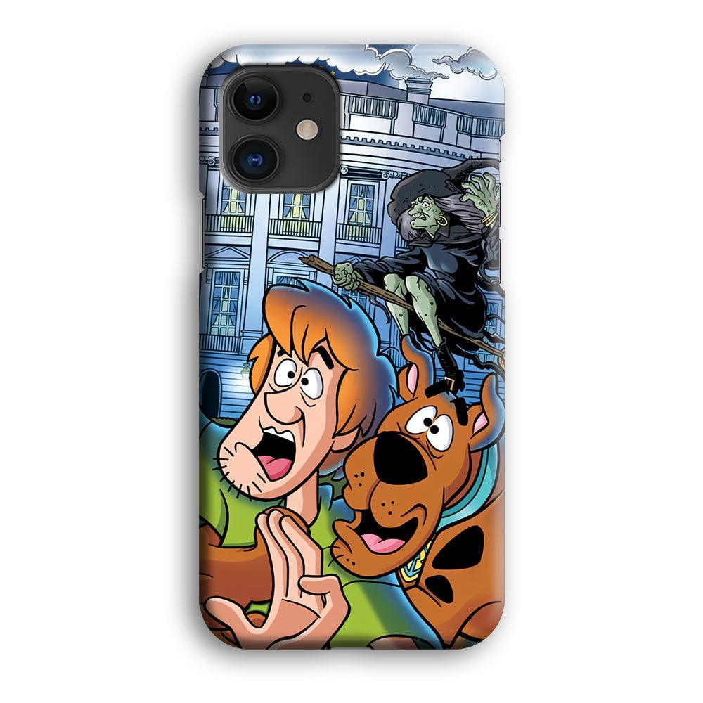 Scooby Doo Running From The Witch iPhone 12 Case-Oxvistore