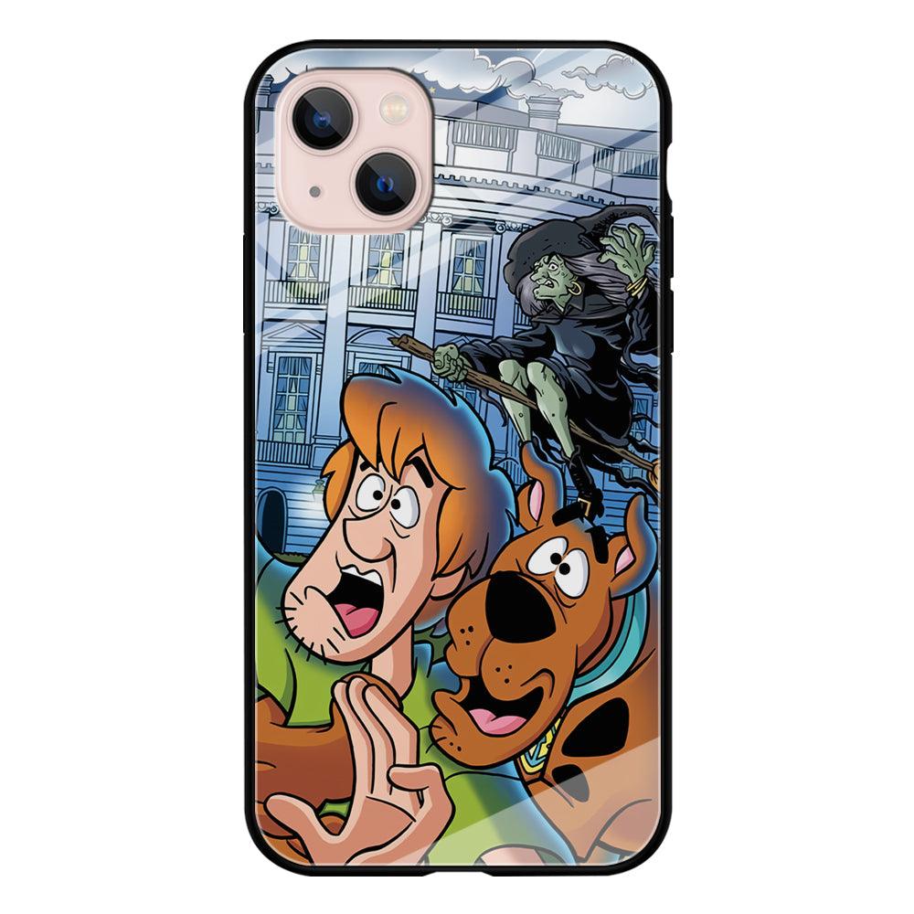 Scooby Doo Running From The Witch iPhone 14 Case-Oxvistore