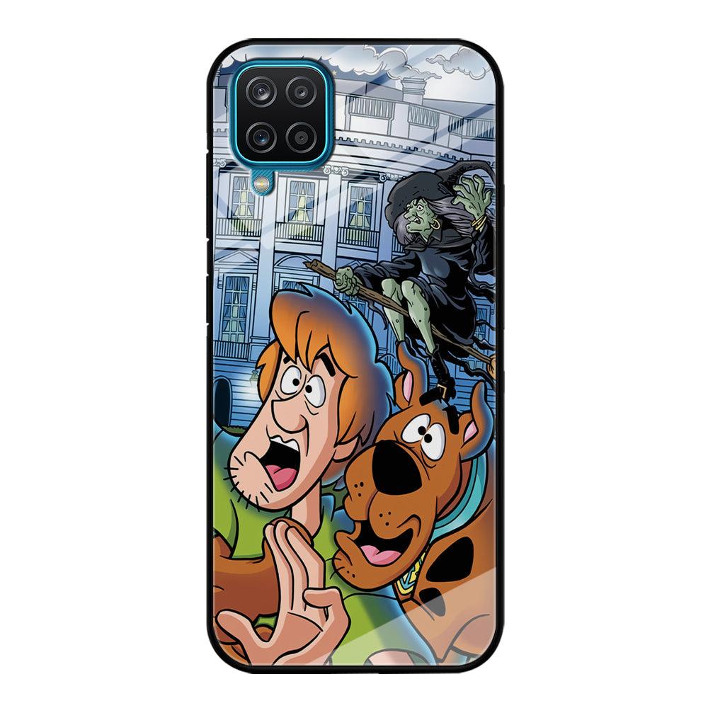 Scooby Doo Running From The Witch Samsung Galaxy A12 Case-Oxvistore