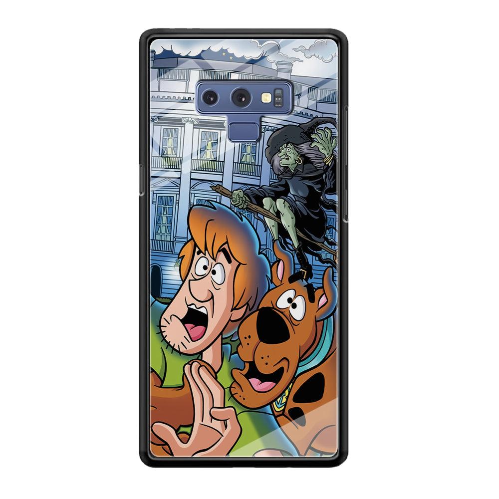 Scooby Doo Running From The Witch Samsung Galaxy Note 9 Case-Oxvistore