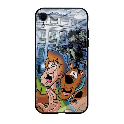 Scooby Doo Running From The Witch iPhone XR Case-Oxvistore