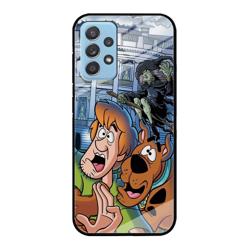 Scooby Doo Running From The Witch Samsung Galaxy A52 Case-Oxvistore