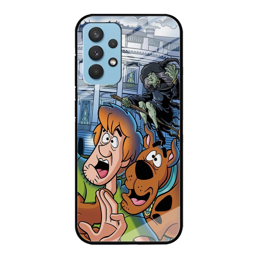 Scooby Doo Running From The Witch Samsung Galaxy A32 Case-Oxvistore