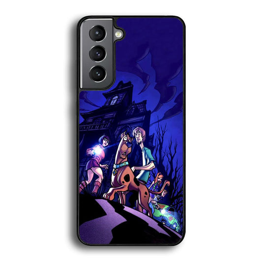 Scooby Doo Seeing The Clue Samsung Galaxy S23 Plus Case-Rubber Black (2D Case)-Oxvistore