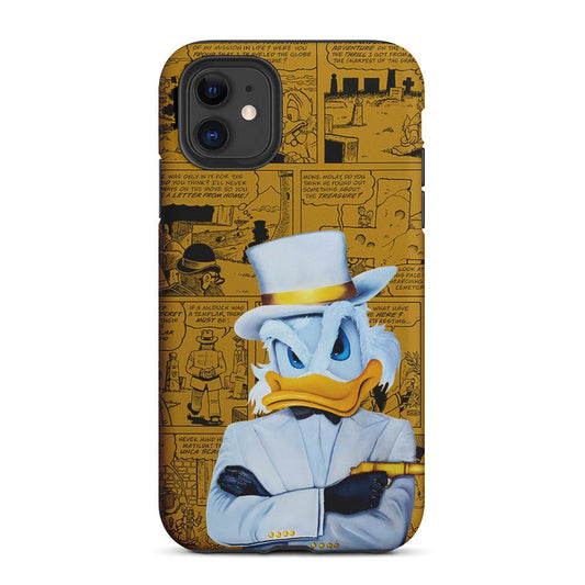 Scrooge McDuck Comic 2 in 1 Tough Phone Case-Oxvistore