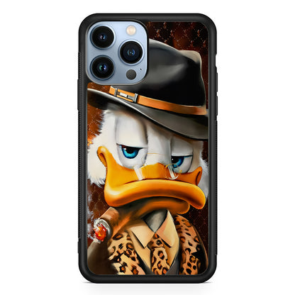 Scrooge McDuck Godfather 2D Rubber Phone Case