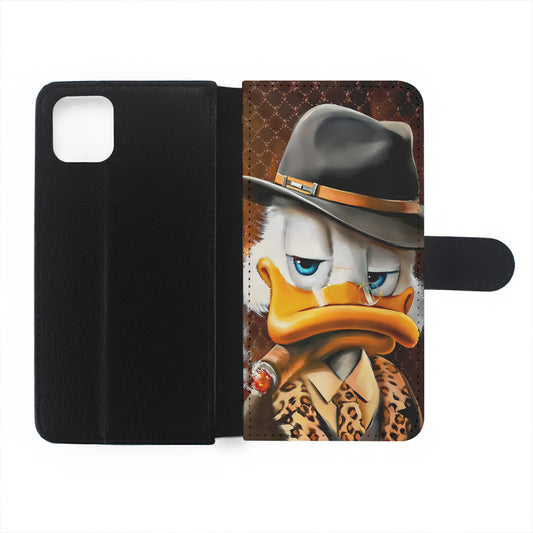 Scrooge McDuck Godfather Flip Wallet Phone Case