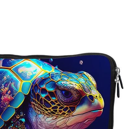 Sea Turtle Dreamy Colorful Laptop Sleeve Protective Cover