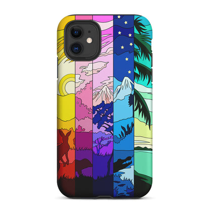 Season Difference Spectrum 2 in 1 Tough Phone Case