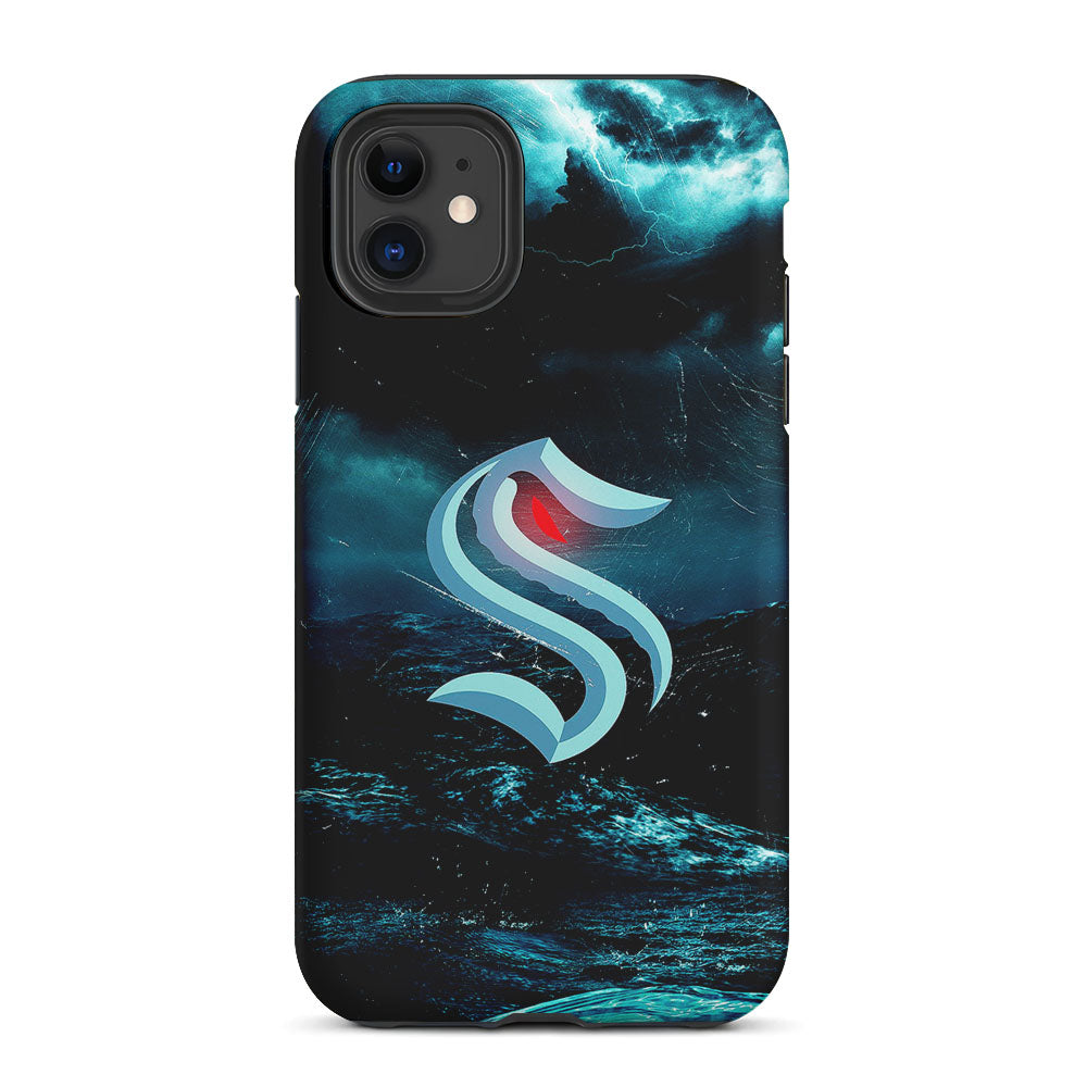 Seattle Kraken Storm 2 in 1 Tough Phone Case