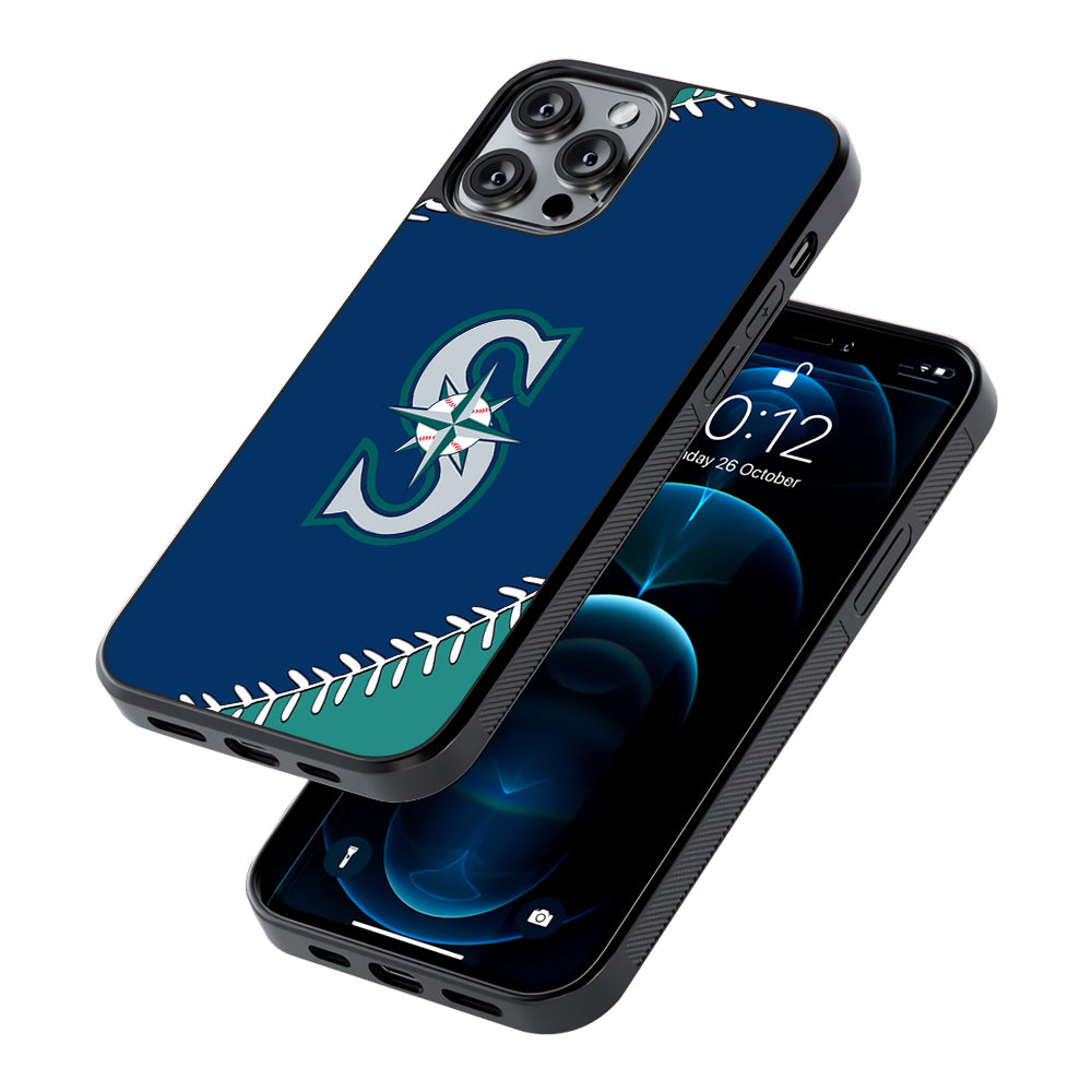 Seattle Mariners Ball 2D Rubber Phone Case