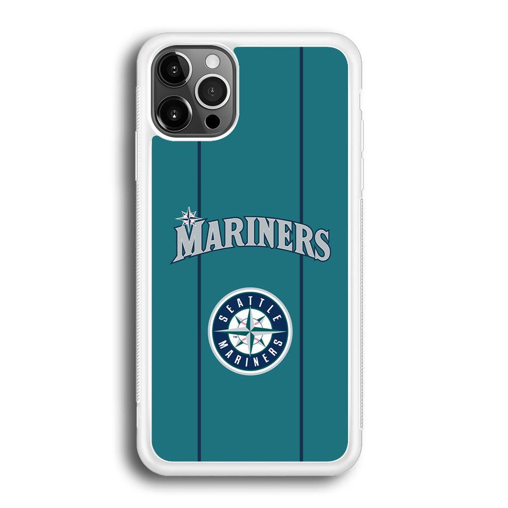 Seattle Mariners Green Blue Jersey iPhone 12 Pro Case-Oxvistore