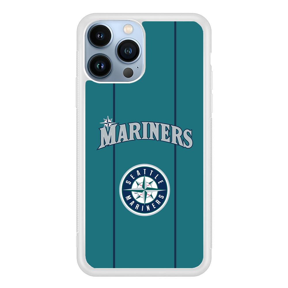 Seattle Mariners Green Blue Jersey iPhone 13 Pro Case-Oxvistore