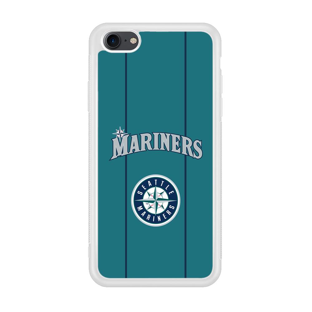 Seattle Mariners Green Blue Jersey iPhone 8 Case-Oxvistore