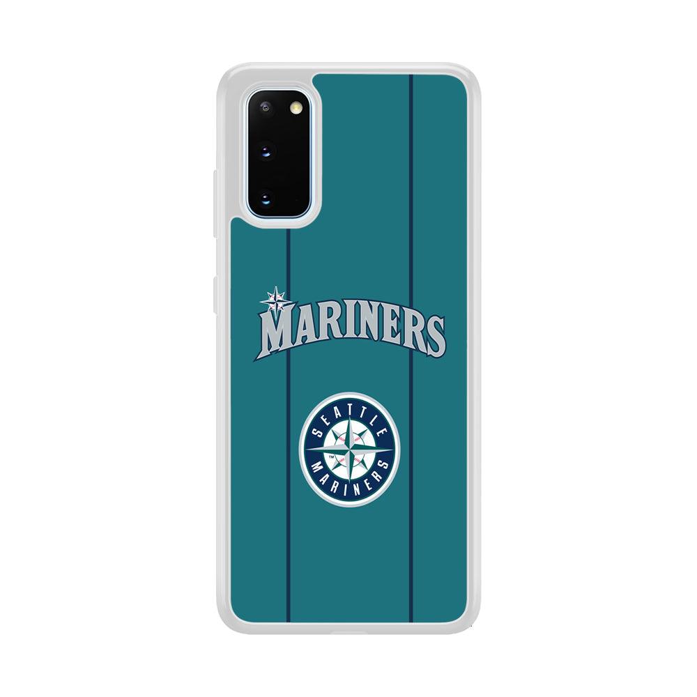 Seattle Mariners Green Blue Jersey Samsung Galaxy S20 Case-Oxvistore