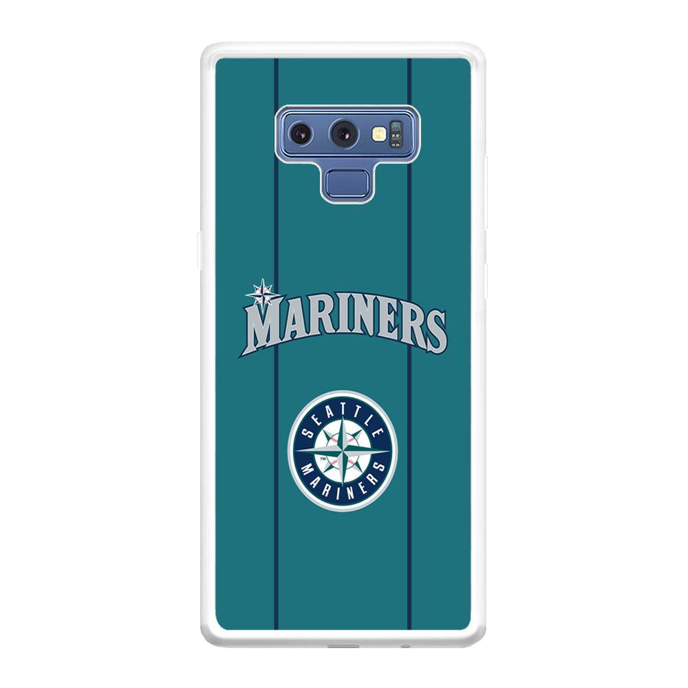 Seattle Mariners Green Blue Jersey Samsung Galaxy Note 9 Case-Oxvistore