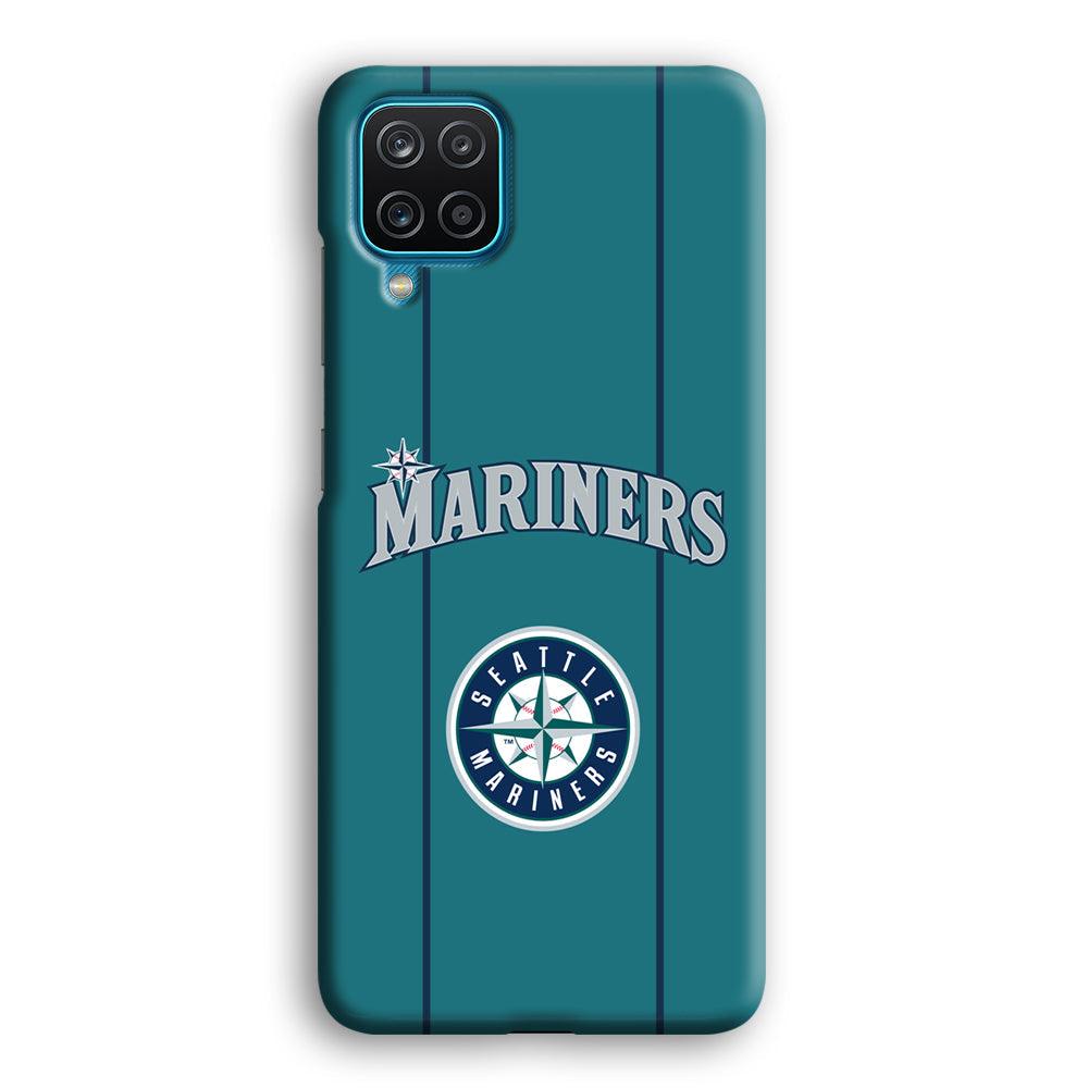 Seattle Mariners Green Blue Jersey Samsung Galaxy A12 Case-Oxvistore