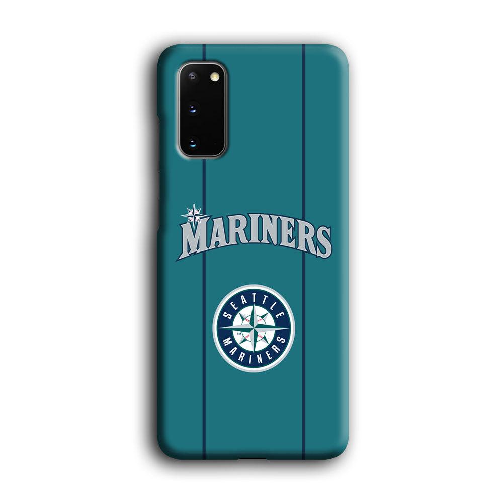 Seattle Mariners Green Blue Jersey Samsung Galaxy S20 Case-Oxvistore