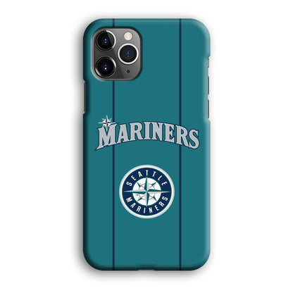 Seattle Mariners Green Blue Jersey iPhone 12 Pro Max Case-Oxvistore