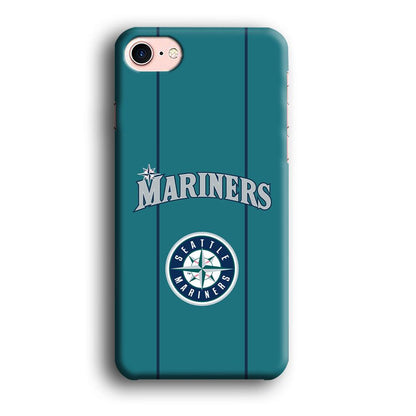 Seattle Mariners Green Blue Jersey iPhone 8 Case-Oxvistore