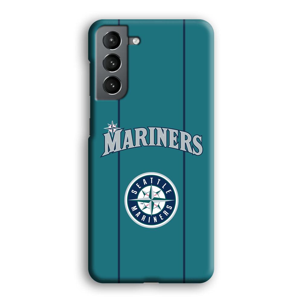 Seattle Mariners Green Blue Jersey Samsung Galaxy S21 Case-Oxvistore