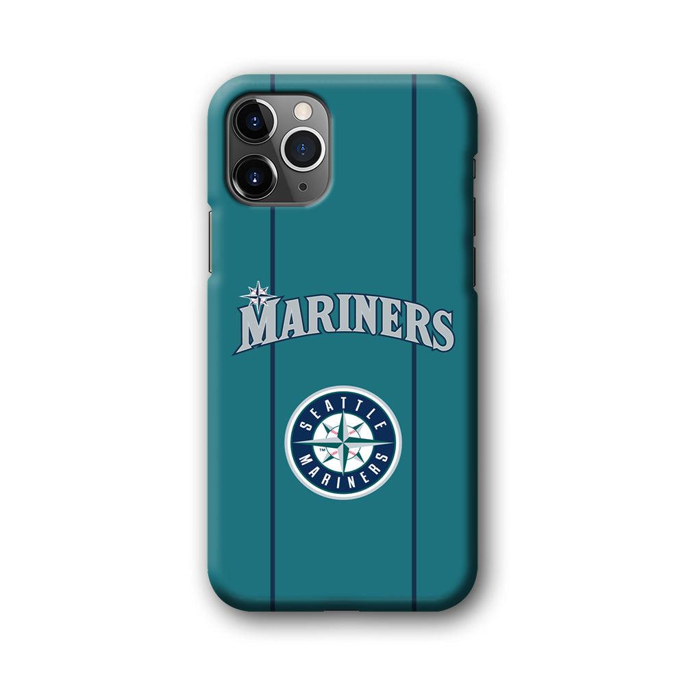 Seattle Mariners Green Blue Jersey iPhone 11 Pro Case-Oxvistore