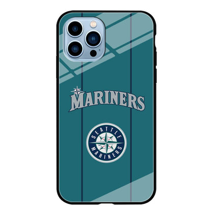 Seattle Mariners Green Blue Jersey iPhone 14 Pro Max Case-Oxvistore