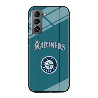 Seattle Mariners Green Blue Jersey Samsung Galaxy S21 Case-Oxvistore