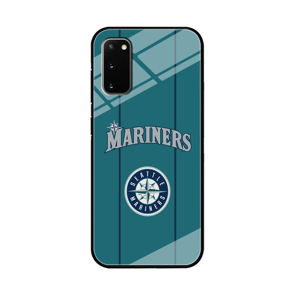 Seattle Mariners Green Blue Jersey Samsung Galaxy S20 Case-Oxvistore