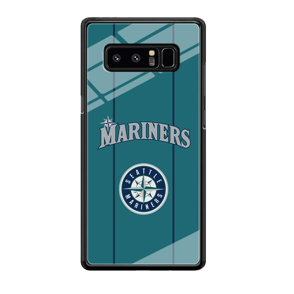 Seattle Mariners Green Blue Jersey Samsung Galaxy Note 8 Case-Oxvistore