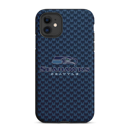 Seattle Seahawks Logo 2 in 1 Tough Phone Case