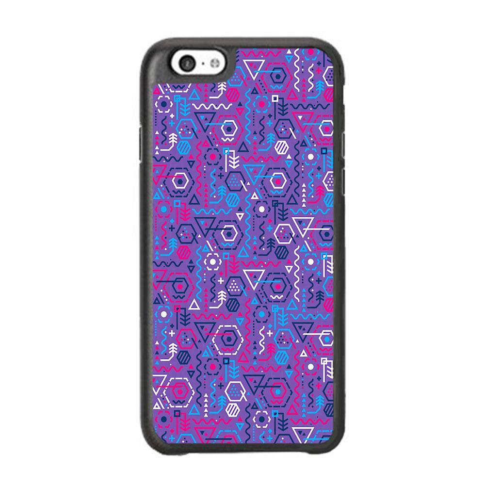 Shape of Algorithm iPhone 6 Plus | 6s Plus Case-Rubber Black (2D Case)-Oxvistore