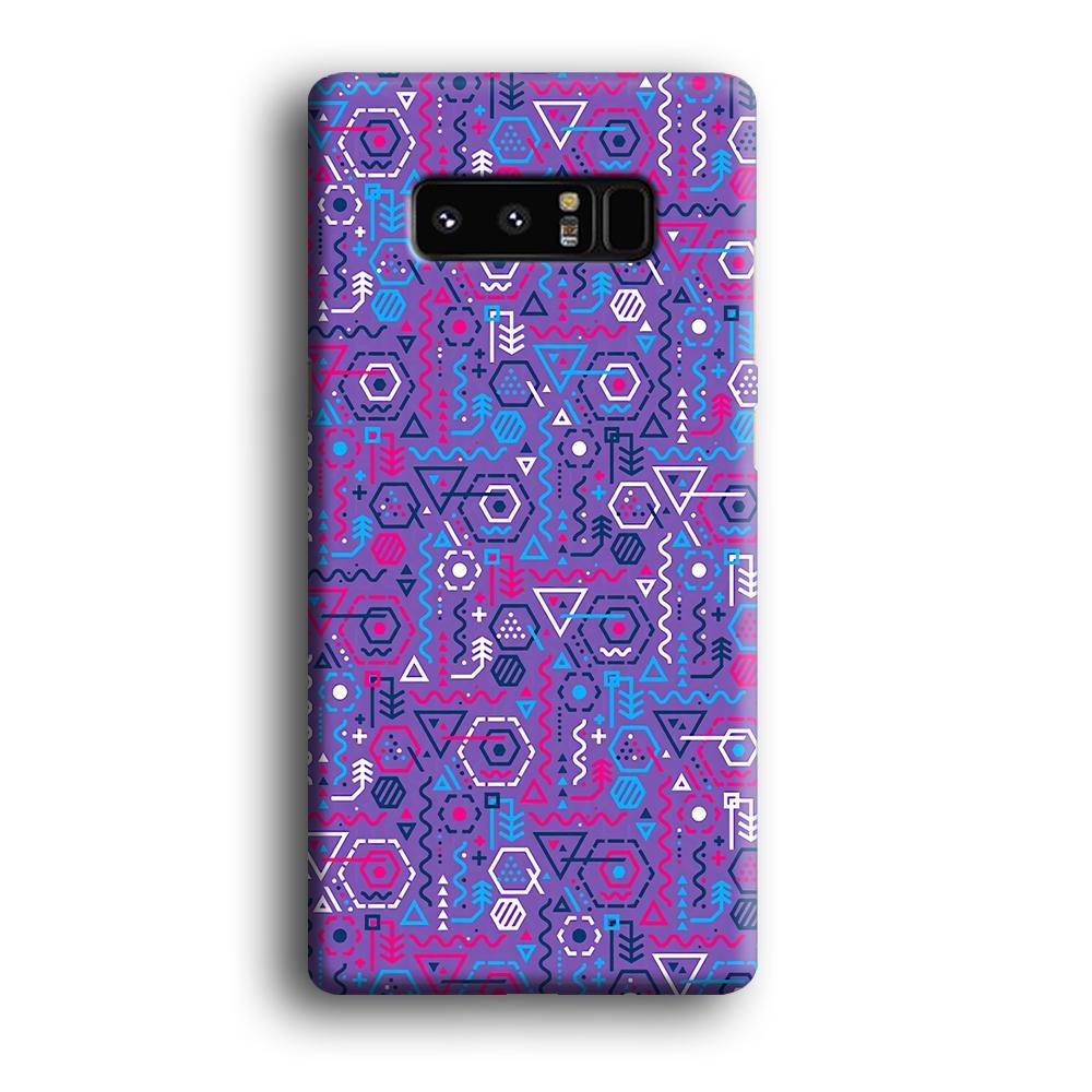 Shape of Algorithm Samsung Galaxy Note 8 Case-Oxvistore