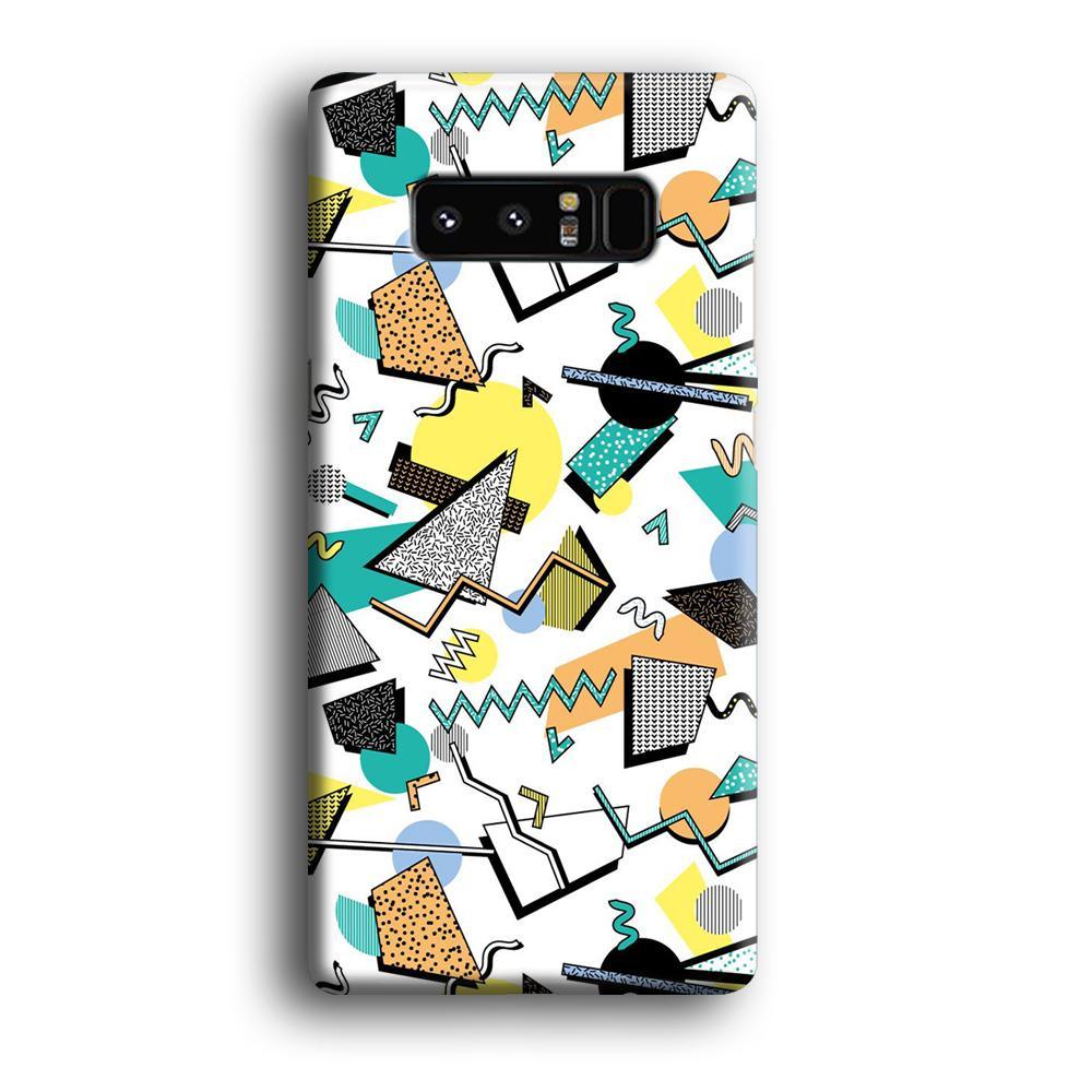 Shapes Abstract 02 Samsung Galaxy Note 8 Case-Oxvistore