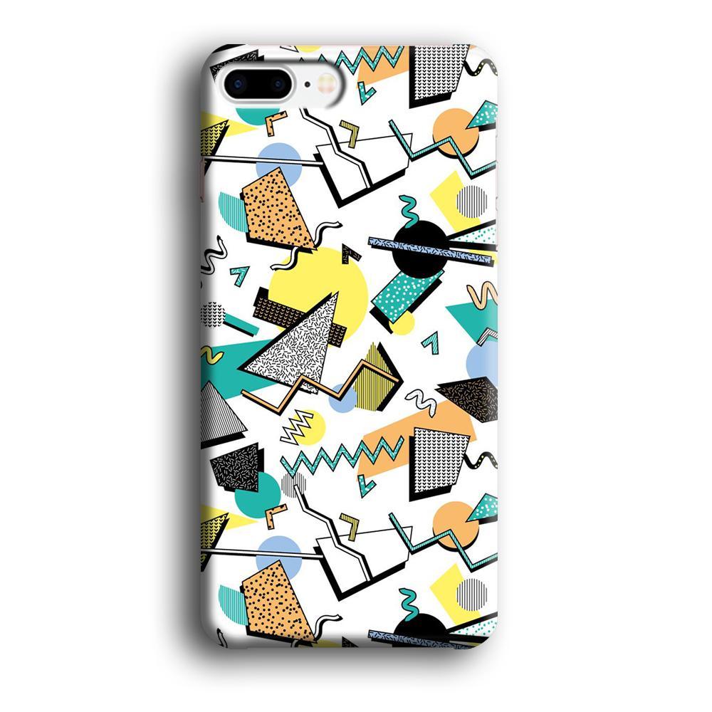 Shapes Abstract 02 iPhone 8 Plus Case-Oxvistore