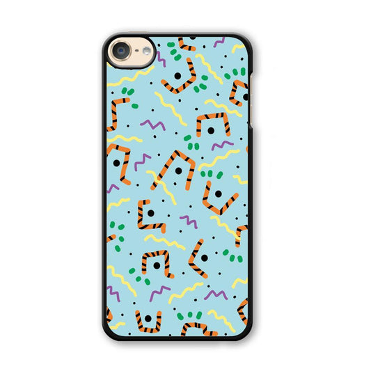 Shapes Abstract 03 iPod Touch 6 Case-Plastic Black (2D Case)-Oxvistore