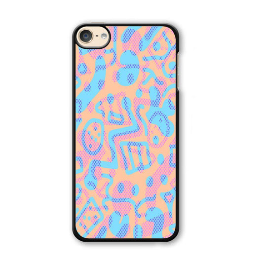 Shapes Abstract 05 iPod Touch 6 Case-Plastic Black (2D Case)-Oxvistore