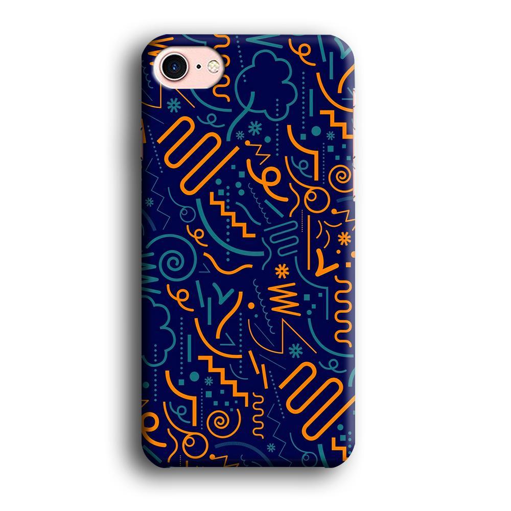 Shapes Abstract 06 iPhone 8 Case-Oxvistore