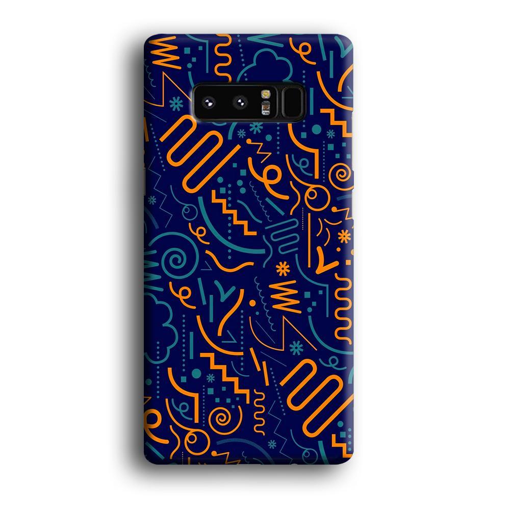 Shapes Abstract 06 Samsung Galaxy Note 8 Case-Oxvistore