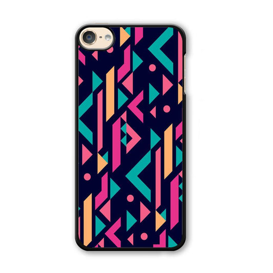 Shapes Abstract 07 iPod Touch 6 Case-Plastic Black (2D Case)-Oxvistore