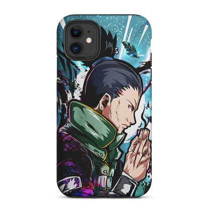 Shikamaru Nara Naruto Art 2 in 1 Tough Phone Case