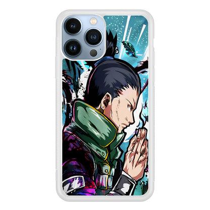 Shikamaru Nara Naruto Art 2D Rubber Phone Case