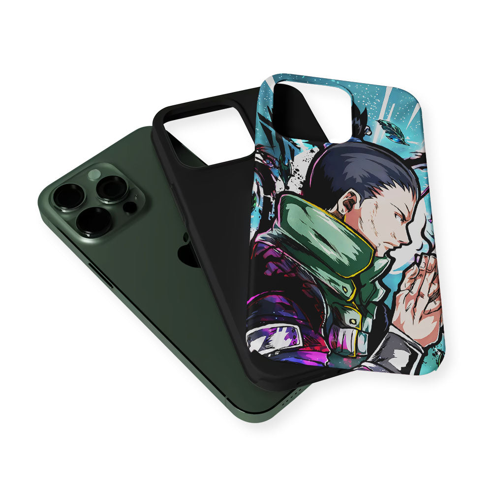 Shikamaru Nara Naruto Art 2 in 1 Tough Phone Case