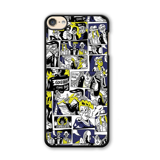 Silent Riders Gone Bad iPod Touch 6 Case-Plastic Black (2D Case)-Oxvistore