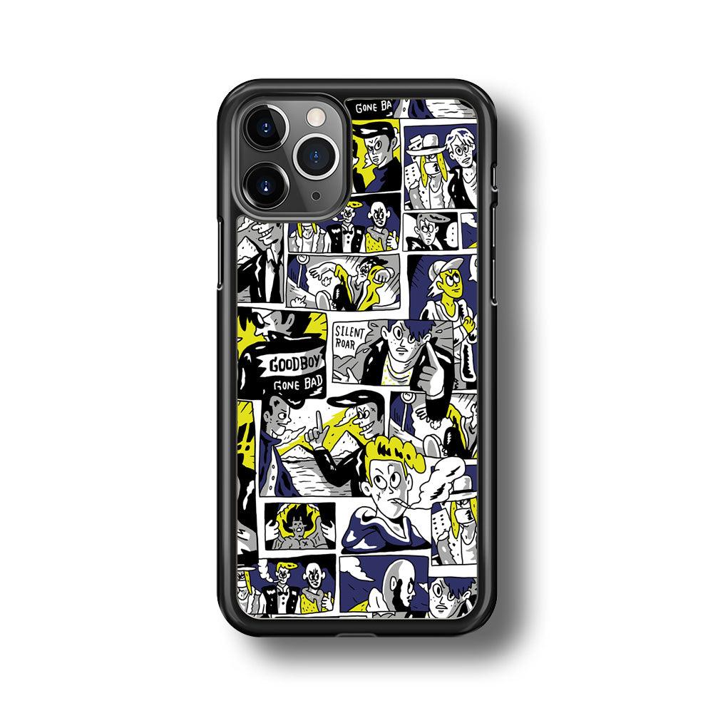 Silent Riders Gone Bad iPhone 11 Pro Max Case-Rubber Black (2D Case)-Oxvistore
