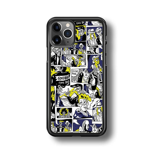 Silent Riders Gone Bad iPhone 11 Pro Max Case-Rubber Black (2D Case)-Oxvistore