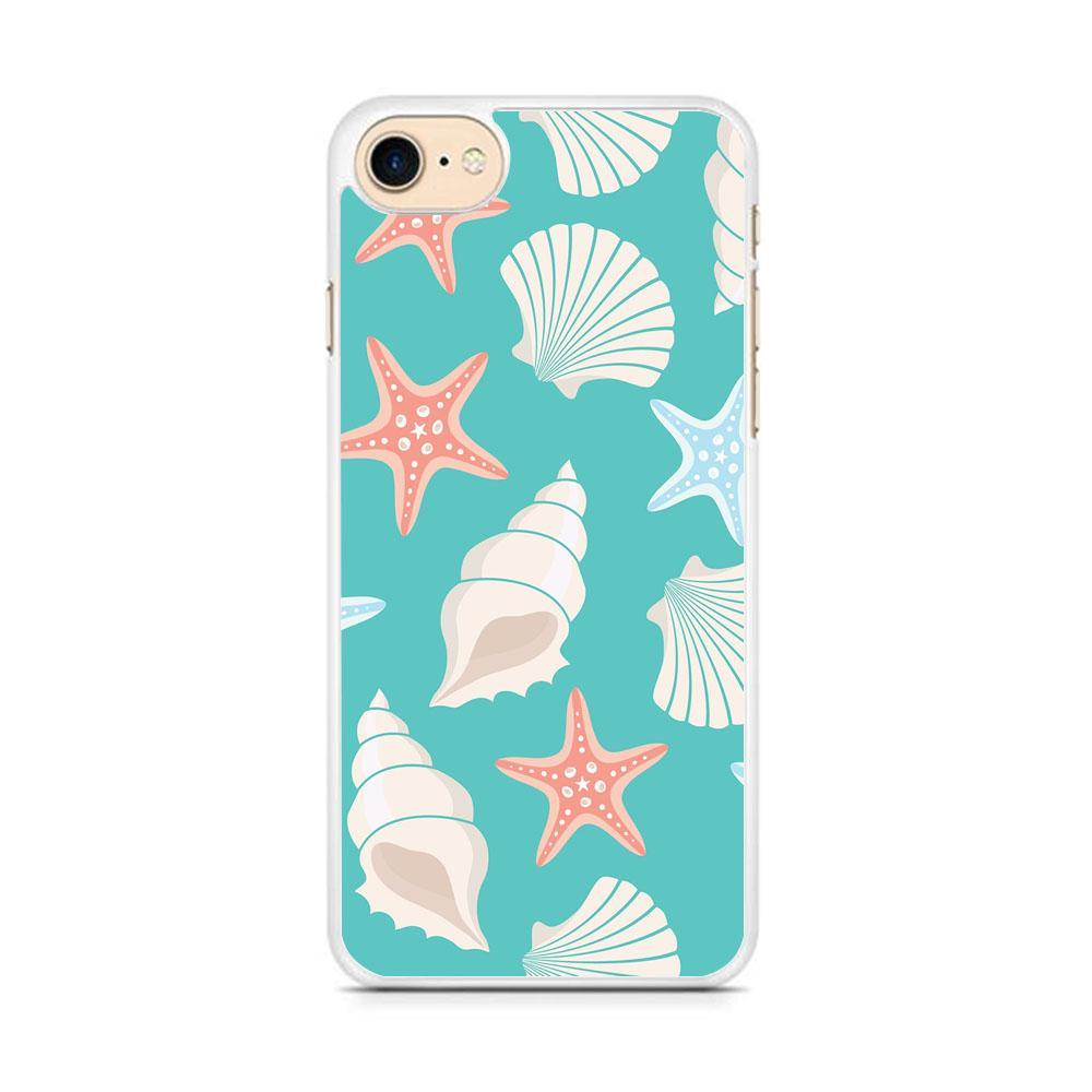 Simply Shells Collage iPhone 8 Case-Oxvistore