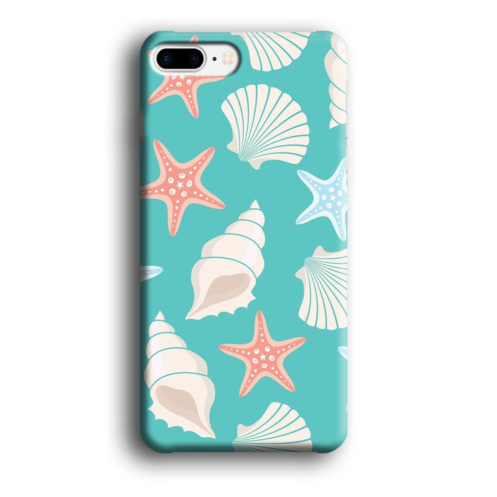 Simply Shells Collage iPhone 7 Plus Case-Oxvistore