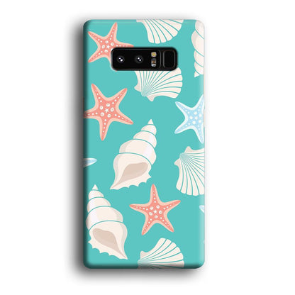 Simply Shells Collage Samsung Galaxy Note 8 Case-Oxvistore