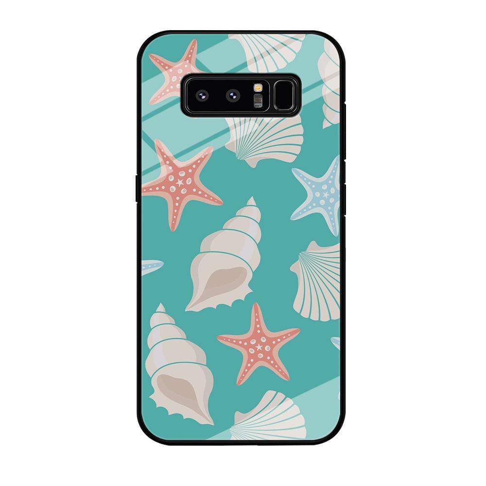 Simply Shells Collage Samsung Galaxy Note 8 Case-Oxvistore